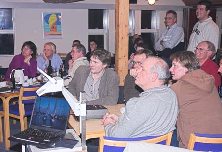 Der blev ogs vist billeder fra DM 2005 Juelsminde...